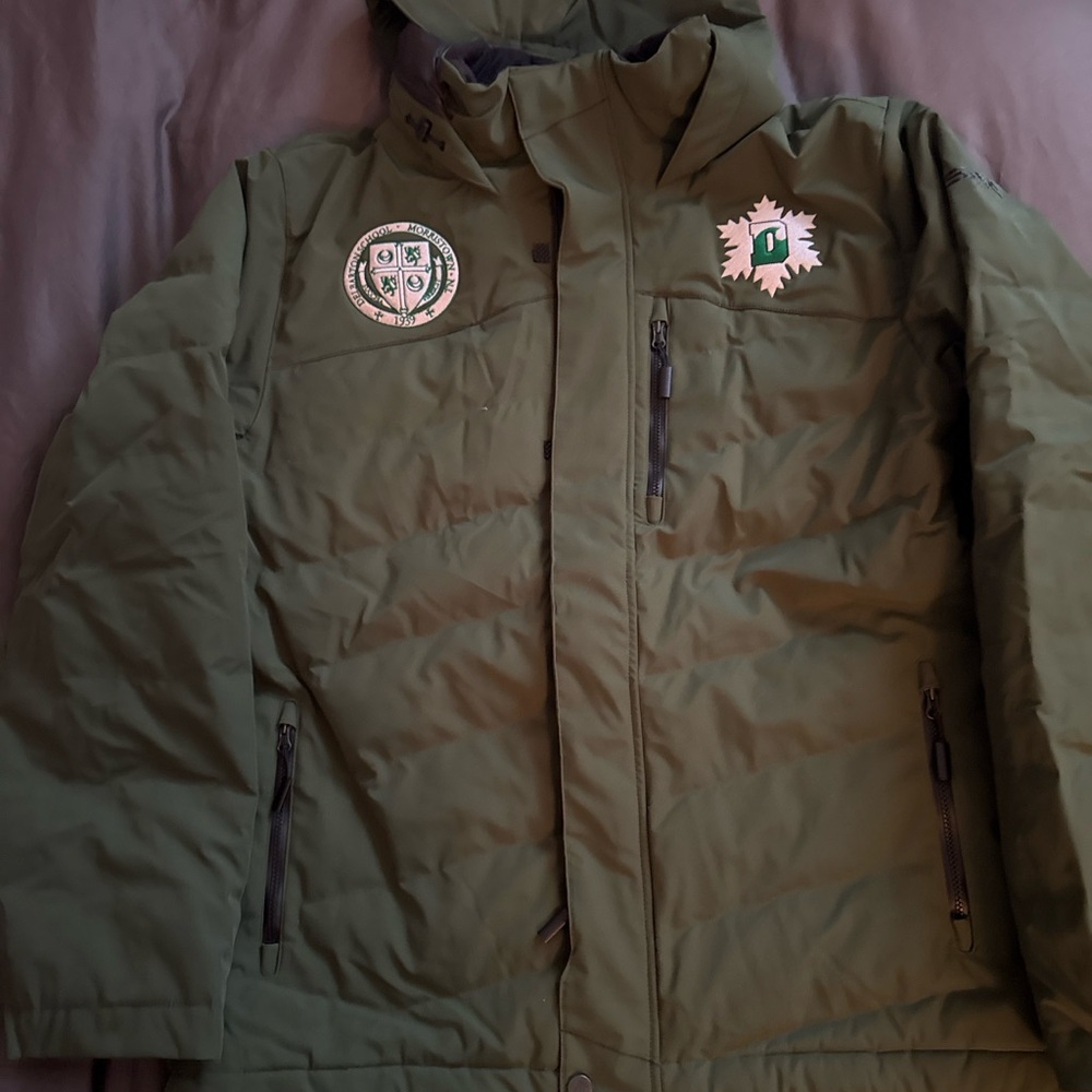 Sync Performance Delbarton Skiing Green Hooded Ja… - image 1